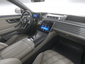 Mercedes-Benz S-class Maybach 2021 Model 3D