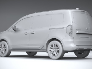 Renault Kangoo Van 2021 3D Model