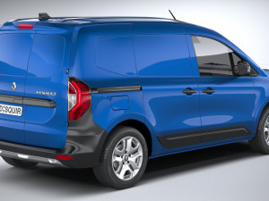 Renault Kangoo Van 2021 3D Model