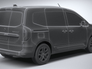 Renault Kangoo Van 2021 3D Model