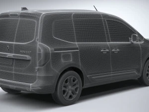 Renault Kangoo Van 2021 3D Model