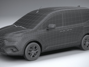 Renault Kangoo Van 2021 3D Model