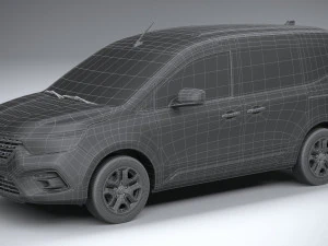 Renault Kangoo Van 2021 3D Model