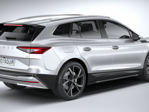 Skoda Enyaq 2021 3D Model