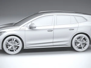 Skoda Enyaq 2021 3D Model