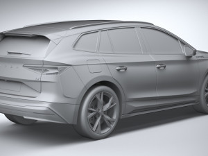 Skoda Enyaq 2021 3D Model