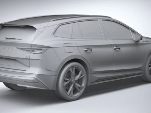 Skoda Enyaq 2021 3D Model