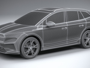 Skoda Enyaq 2021 3D Model