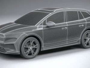 Skoda Enyaq 2021 3D Model
