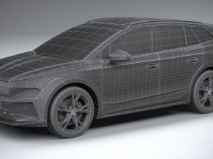 Skoda Enyaq 2021 3D Model