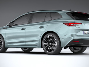 Skoda Enyaq Founders Edition 2021 3D मॉडल