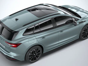 Skoda Enyaq Founders Edition 2021 3D Model