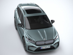 Skoda Enyaq Founders Edition 2021 3D मॉडल