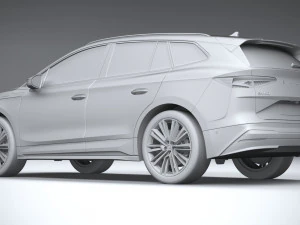 Skoda Enyaq Founders Edition 2021 3D Model