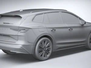 Skoda Enyaq Founders Edition 2021 3D Model