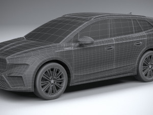 Skoda Enyaq Founders Edition 2021 3D मॉडल