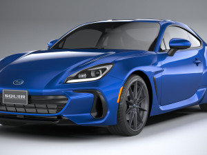Subaru BRZ 2022 Model 3D