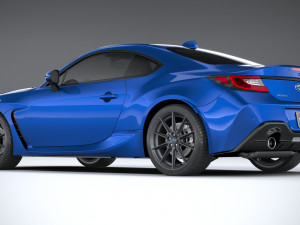 Subaru BRZ 2022 Model 3D