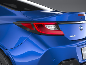 Subaru BRZ 2022 Model 3D
