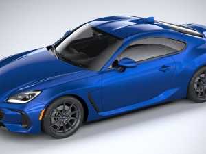 Subaru BRZ 2022 Model 3D
