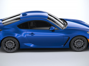 Subaru BRZ 2022 Model 3D