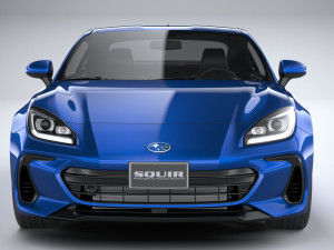 Subaru BRZ 2022 Model 3D
