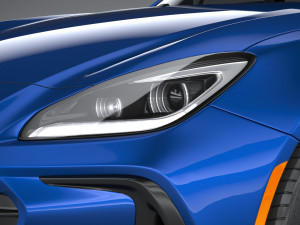 Subaru BRZ 2022 Model 3D