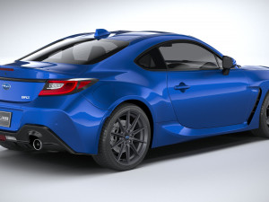 Subaru BRZ 2022 Model 3D
