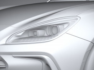 Subaru BRZ 2022 Model 3D