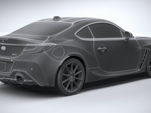 Subaru BRZ 2022 Model 3D