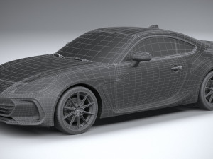 Subaru BRZ 2022 Model 3D