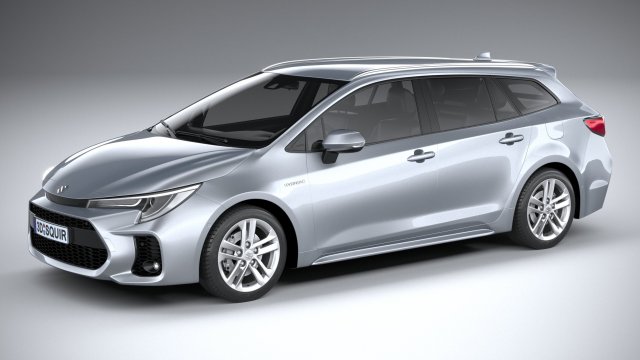 Suzuki Swace 2020 3D Model .c4d .max .obj .3ds .fbx .stl .blend