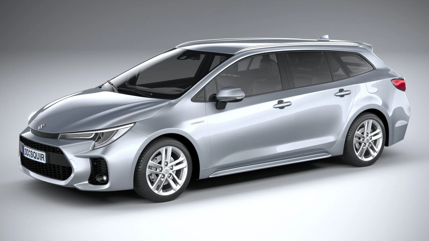 Suzuki Swace 2020 3D Model .c4d .max .obj .3ds .fbx .stl .blend