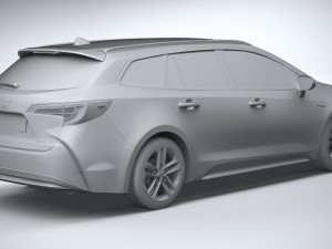 Suzuki Swace 2020 3D Model