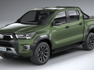 Toyota Hilux Invincible 2021 Model 3D