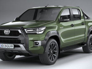 Toyota Hilux Invincible 2021 Model 3D