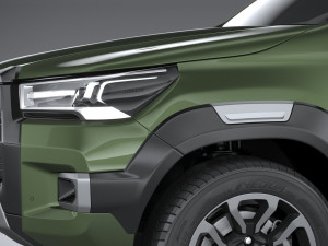 Toyota Hilux Invincible 2021 Model 3D