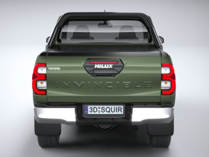 Toyota Hilux Invincible 2021 Model 3D