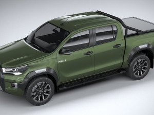 Toyota Hilux Invincible 2021 Model 3D
