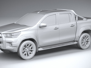 Toyota Hilux Invincible 2021 Model 3D