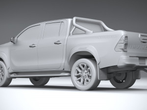 Toyota Hilux Invincible 2021 Model 3D