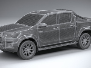 Toyota Hilux Invincible 2021 Model 3D