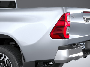 Toyota Hilux Xtra Cab 2021 Modelo 3D