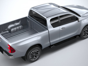 Toyota Hilux Xtra Cab 2021 Modelo 3D