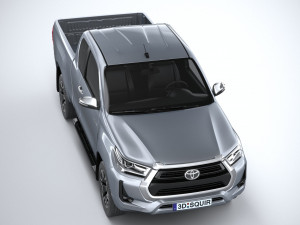 Toyota Hilux Xtra Cab 2021 Modelo 3D