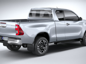 Toyota Hilux Xtra Cab 2021 Modelo 3D