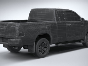 Toyota Hilux Xtra Cab 2021 Modelo 3D