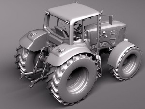 John Deere 6930 Tractor Modelo 3D