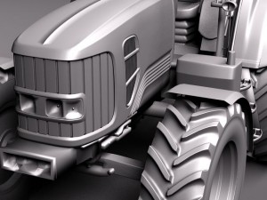 John Deere 6930 Tractor Modelo 3D