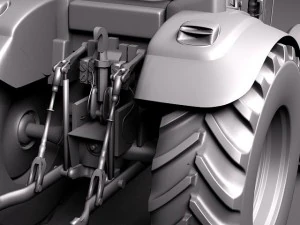John Deere 6930 Tractor 3D Model